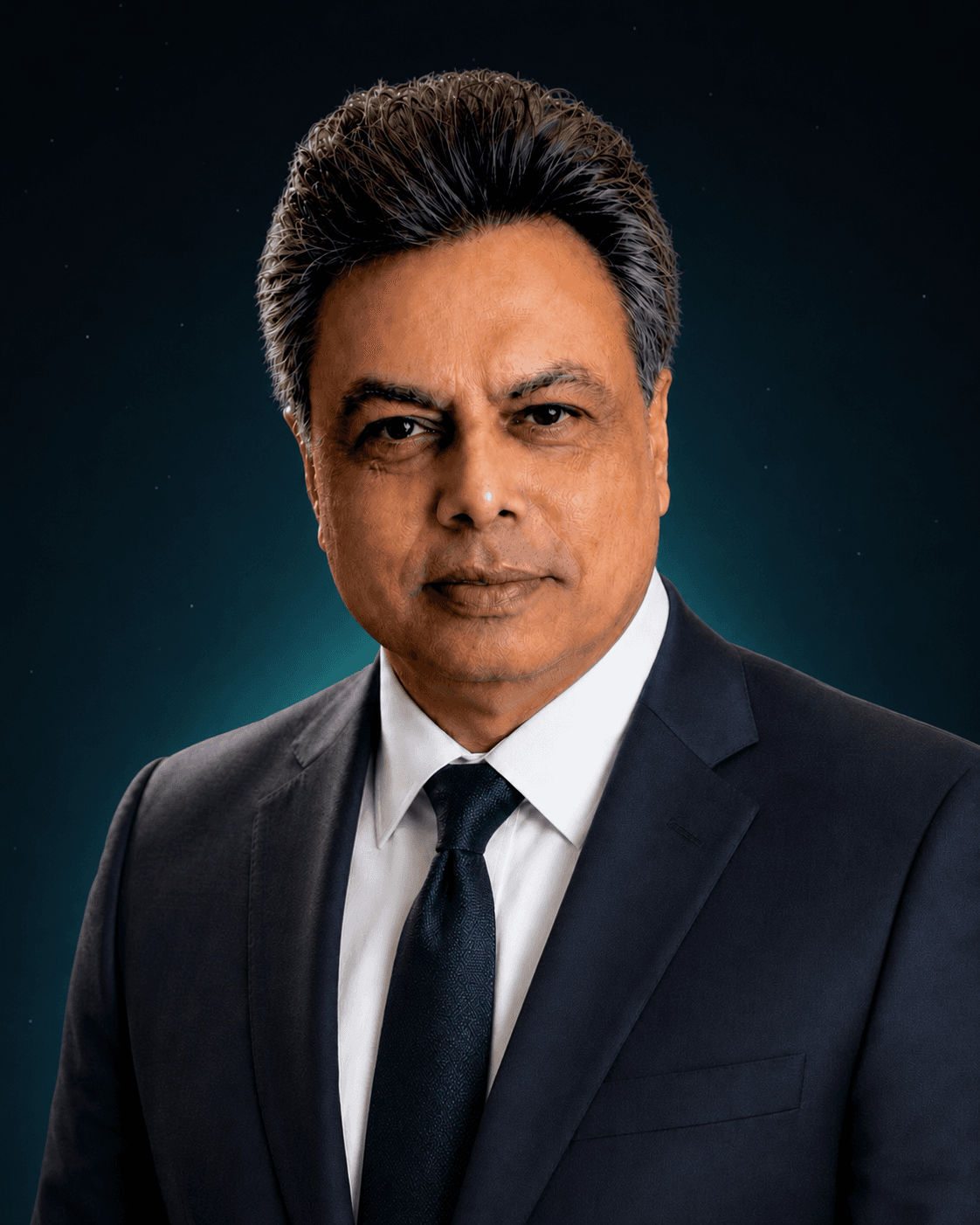 Portrait of Ayub Ghauri, Founder and Principal Director of Genaima